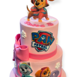 Roze Paw Patrol Taart | Hippetaarten.nl | deheerlijketaart.nl