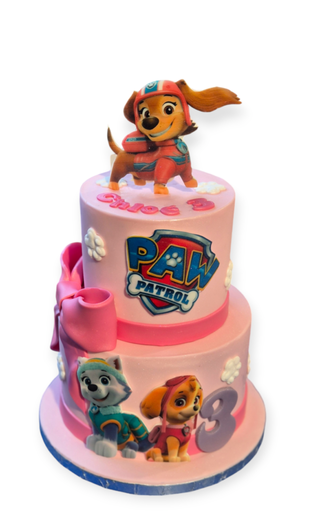 Roze Paw Patrol Taart | Hippetaarten.nl | deheerlijketaart.nl