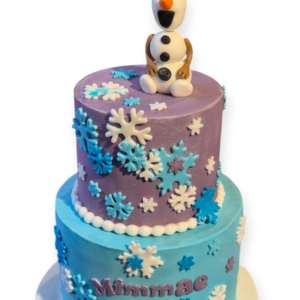 Magische Frozen Taart met IJssterren | HippeTaarten.nl | deheerlijketaart.nl