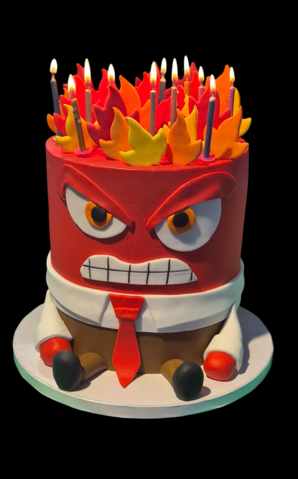 3D Anger (boos) taart | hippetaarten.nl | deheerlijketaart.nl